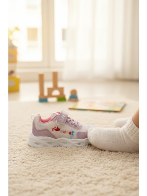 Enoch Parıltılı Yüzeyli ve Cırtlı Bebek Ilk Adım Ayakkabı