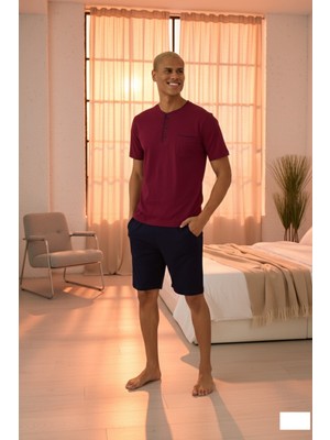 Kly Yeni Sezon Yazlık Düğme Yakalı Lüx Tasarım Pijama Takımı