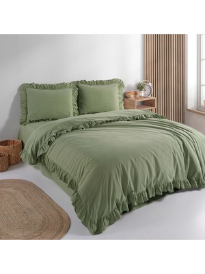 Macas Home Soft Cotton Daria %100 Pamuklu Çift Kişilik Nevresim Takımı F1