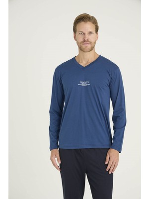 Kly %50 Pamuk Erkek V.yaka Eşofman Takımı Modern Tasarım