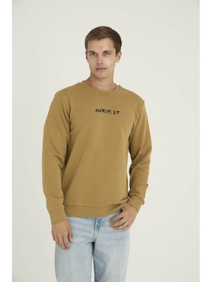 Kly %100 Pamuk Unisex O.yaka Sweatshirt Yumuşak Doku