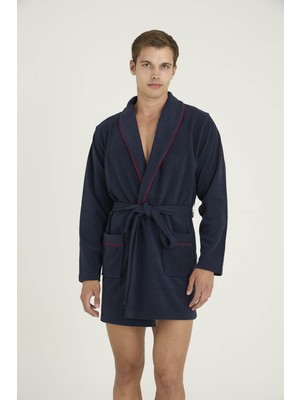 Kly Erkek Tek Rob-Sabahlık Çizgi Detaylı Konforlu Tasarım