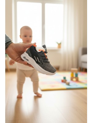 Enoch Ortopedik Çocuk Spor Ayakkabı Ayarlanabilir Bağcıklı Fileli Model