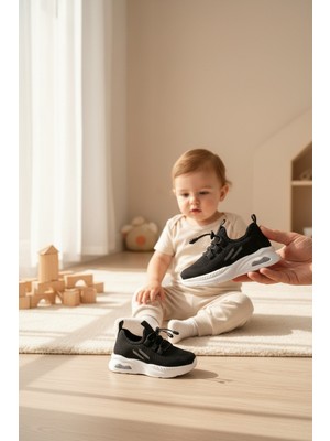 Enoch Ortopedik Çocuk Spor Ayakkabı Ayarlanabilir Bağcıklı Fileli Model