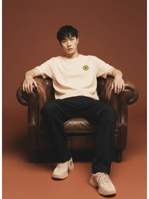 One Penny Compass Heavy Weıght Tee Ön Nakış Baskılı T-Shir