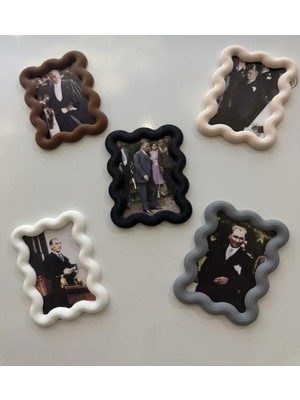 Razmo Fotoğraf Çerçevesi Figürlü Buzdolabı Magneti (5 Adet)