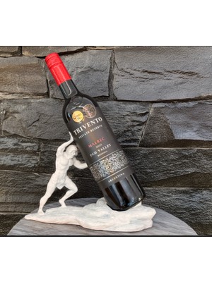 Razmo Yunan Şarap Tanrısı Şarap Şişesi Tutucu – Dekoratif Şarap Standı & Hediyelik Greek God Of Wine Bottle Holder