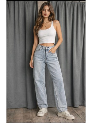 Baggy Kot Pantolon – Yeni Sezon – Bol Kesim Rahat Kadın Jean