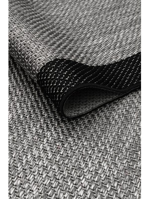 Elvey Home Sisal Çerçeveli Silinebilir Leke Tutmaz Iskandinav Bohem Yumuşak Doku Kaymaz Koridor Mutfak Halısı