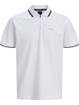 Jack & Jones Jack&jones 12289953 Yakali On Tek Cep Erkek Tshirt - Beyaz