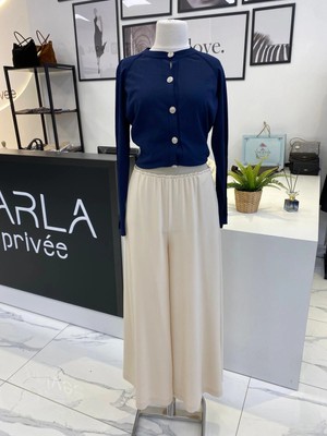 Sentez Logas Geniş Paça Pantalon