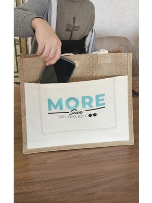 Sertifikalı Organik Jüt Keten Çok Amaçlı Çanta