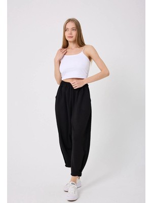 Yeni Sezon Şalvar Pantolon – Siyah, Bordo, Haki Renk Seçenekli Rahat Kesim Kadın Pantolon