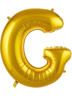İKM Harf Folyo Balon 40 Inç Altın -G-