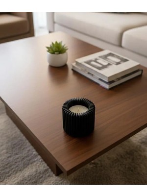 LUNALAB3D Ridped Tasarım Mumluk