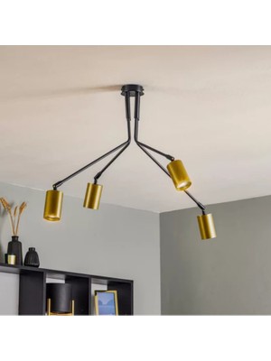 Ronisu Aydınlatma Rafael 4 Başlıklı Spot Avize Ra-Avz- 6219-86-48