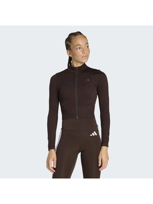 Adidas Performance KE5821 Workout Essentials Full-Zip Knit Jacket