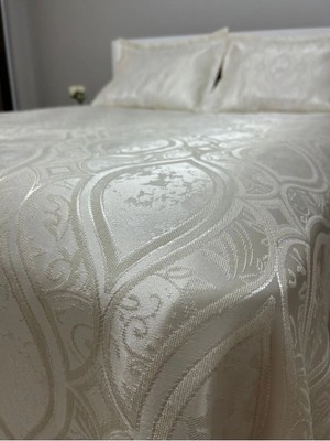 D'niss Home Damla 3 Parça Çift Kişilik Şönil Pike Takımı