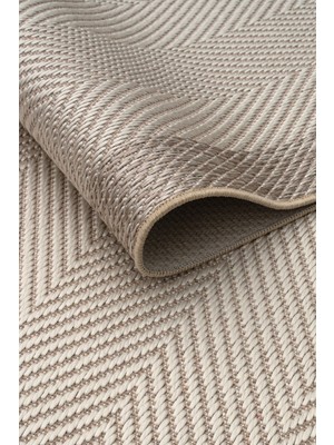 Elvey Home Sisal Çerçeveli Silinebilir Leke Tutmaz Iskandinav Bohem Yumuşak Doku Kaymaz Koridor Mutfak Halısı