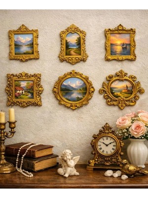 Rayze Razmo Housetrend Mini Çerçeveler 6’lı Ev Dekorasyonu Museum Of Us Sevgililer Günü Mini Müze Dekoru
