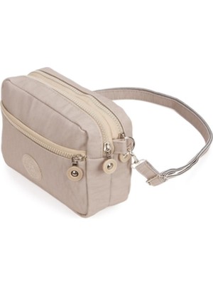 Genel Çapraz Askılı Günlük Üç Bölmeli Kadın Omuz Çantası