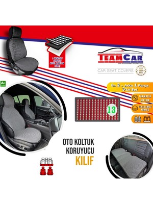 PINUKS Minder Kilim Tip  Ön + (Arka Serme)  3 Parça  Model:13 Oto Aksesuar Premium