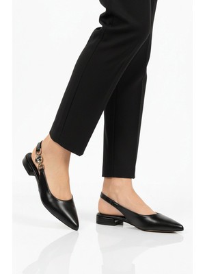 Ayakmod Siyah Hafif Kadın Babet 312573 Z