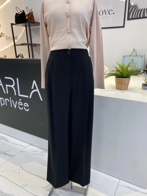 Sentez Broom Pliseli Palozzo Pantalon