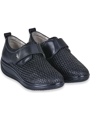 Dr.comfort DR.5601 Rocker Bottom Lastikli Ortopedik Deri Ayakkabı – Diyabetik & Terapötik Konfor