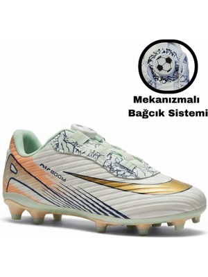 Twingo Airlaliga Erkek Çocuk Mekanızmalı Bağcık Özellikli Krampon L-620-KR