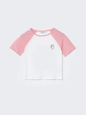 Lc Waikiki Yeni Sezon Bisiklet Yaka Baskılı Kadın Pijama Üstü