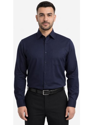 Atilla Özer Lugon Uzun Kol Klasik Erkek Gömlek 7548