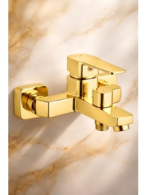 Sardıcı Dubai Gold Kare Banyo Bataryası