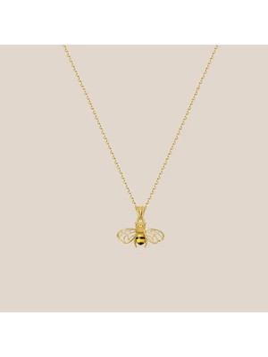 Altıntaş Kraliçe Bal Arısı Altın Kolye