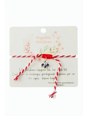 Zenvia Kırlangıç Inci Marteniçka Ip Bileklik ZNVBJTR-23577