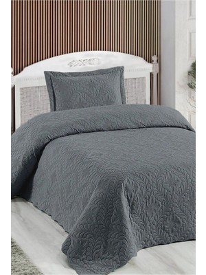 Örtüm Sofline Çift Kişilik Düz Renk Kapitone Yatak Örtüsü, Sade ve Şık Görünüm (250 x 260cm)