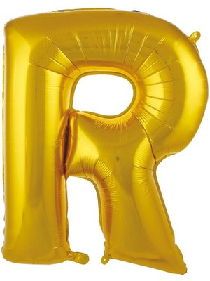 İKM Harf Folyo Balon 40 Inç Altın -R-