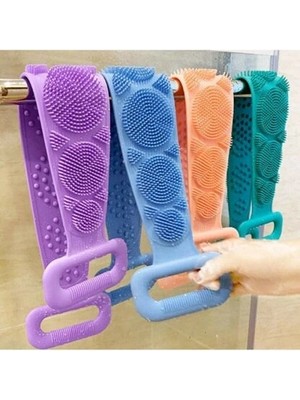 Silikon Çift Taraflı Banyo Kesesi