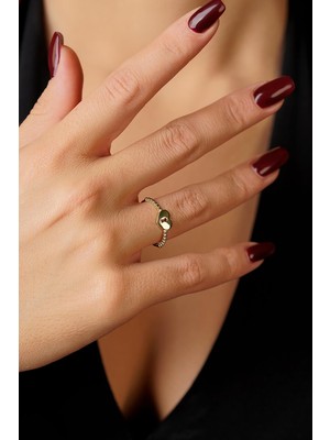 Fiyonk Kuyumculuk 14 Ayar Altın Aşk Kiliti Yüzük