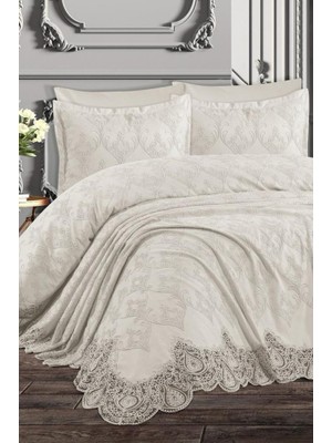 Huzur Çeyiz Nilüfer 6 Parça Pike Takımı