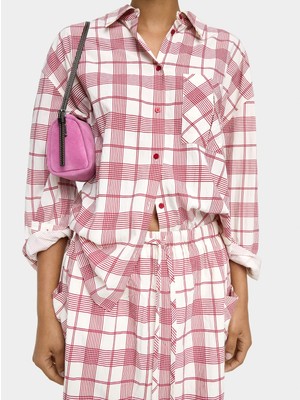 Parfois Kadın Kare Desenli Cepli Gömlek