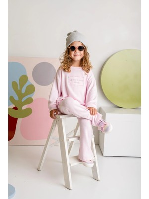 Zeyland Kız Çocuk Yumoş Ikili Takım - Pembe