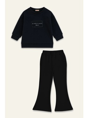 Zeyland Kız Çocuk Yumoş Ikili Takım - Siyah