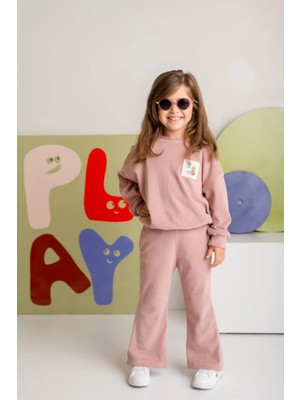 Zeyland Kız Çocuk Polar Ikili Takım - Pembe