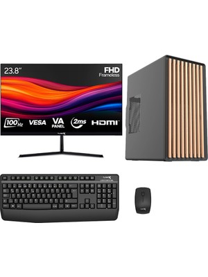 Turbox TX8636 I5 3470 8gb Ram 512GB SSD 23.8 Inç Monitör Masaüstü Ofis Oem Paket
