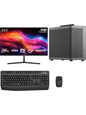 Turbox TX8709 I5 3470 8gb Ram 256GB SSD 24.5 Inç Monitör Masaüstü Ofis Oem Paket