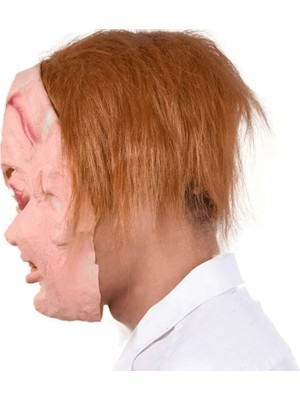 Chucky Saçlı Lateks Maske