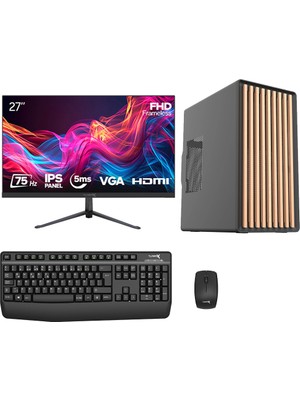 Turbox TX8855 Intel Core I5 8400 16GB Ram 256GB SSD 27 Inç Fhd Monitör Oem Paket