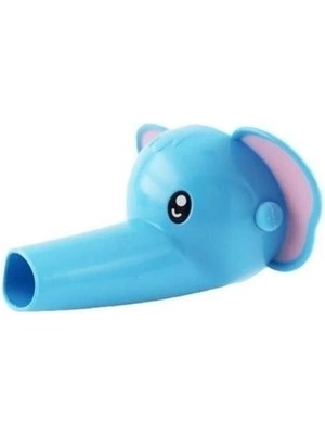 K-Yonlineticaret Çocuklar Için Eğitici ve Güvenli Musluk Uzatıcı Genişletici Başlık Aparatı Fil Figü