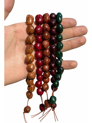 Filiya 5 Adet Kokulu Doğal Andız Ağacı Tesbih 5 Li Set